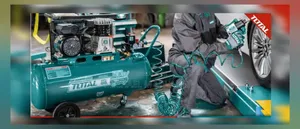 Robust Air Compressor, (Total) 200l