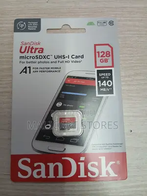 Sandisk 128gb Ultra Microsdxc Uhs-I 140mb/S