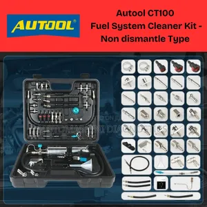 Autool C100 Petrol Vehicle Fuel System Cleaner Kit - Non Dismantle