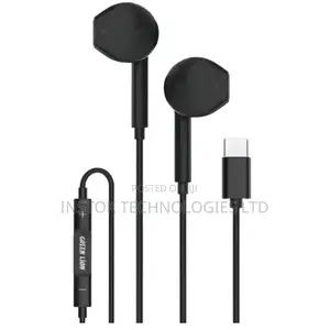Green Lion Wired Stereo Earphones With Type-C Connector