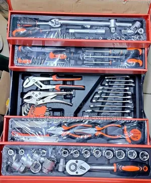 85pc Spanner Tool Set With Metal Box
