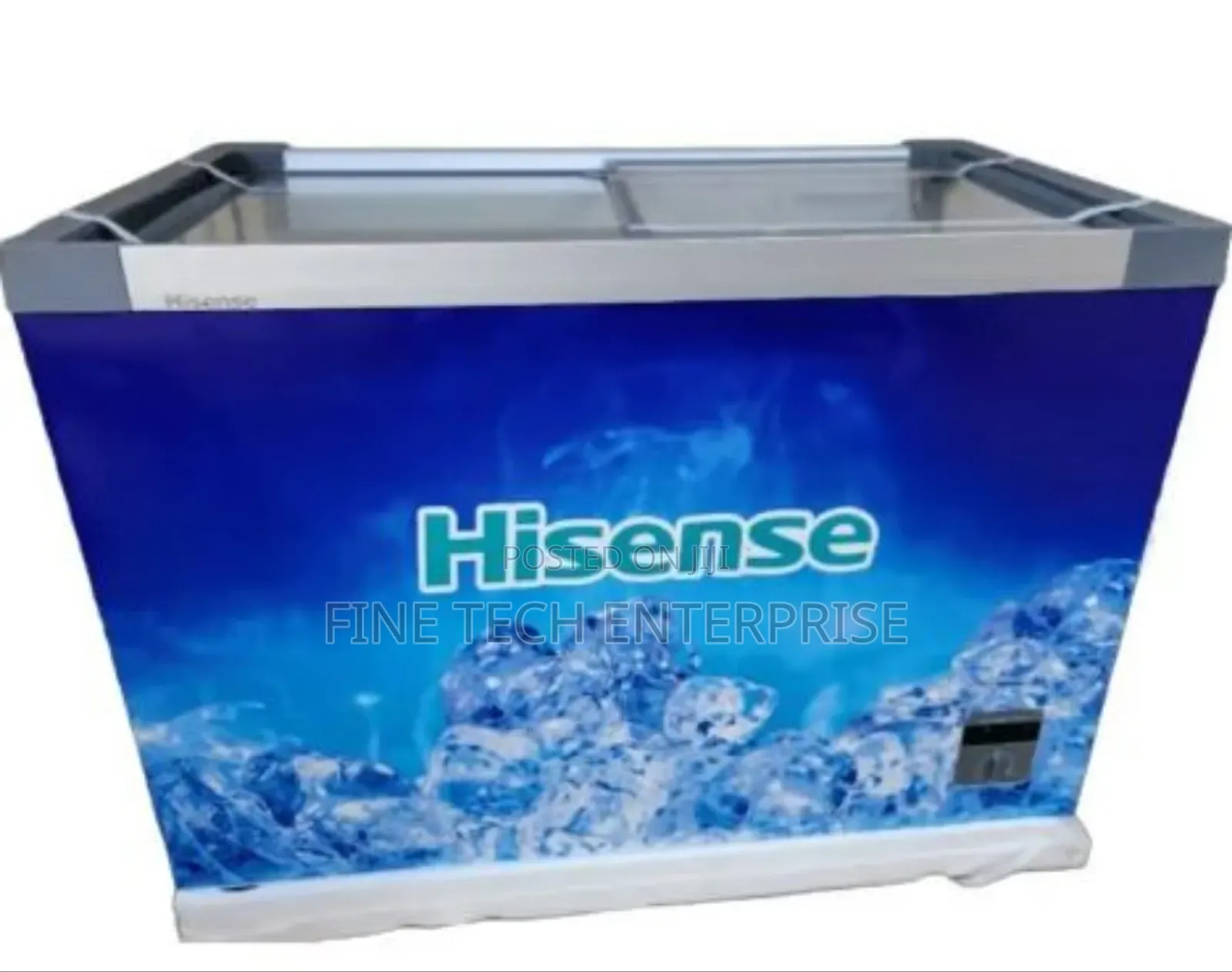 Hisense Chest Freezer 201litres Glass Door