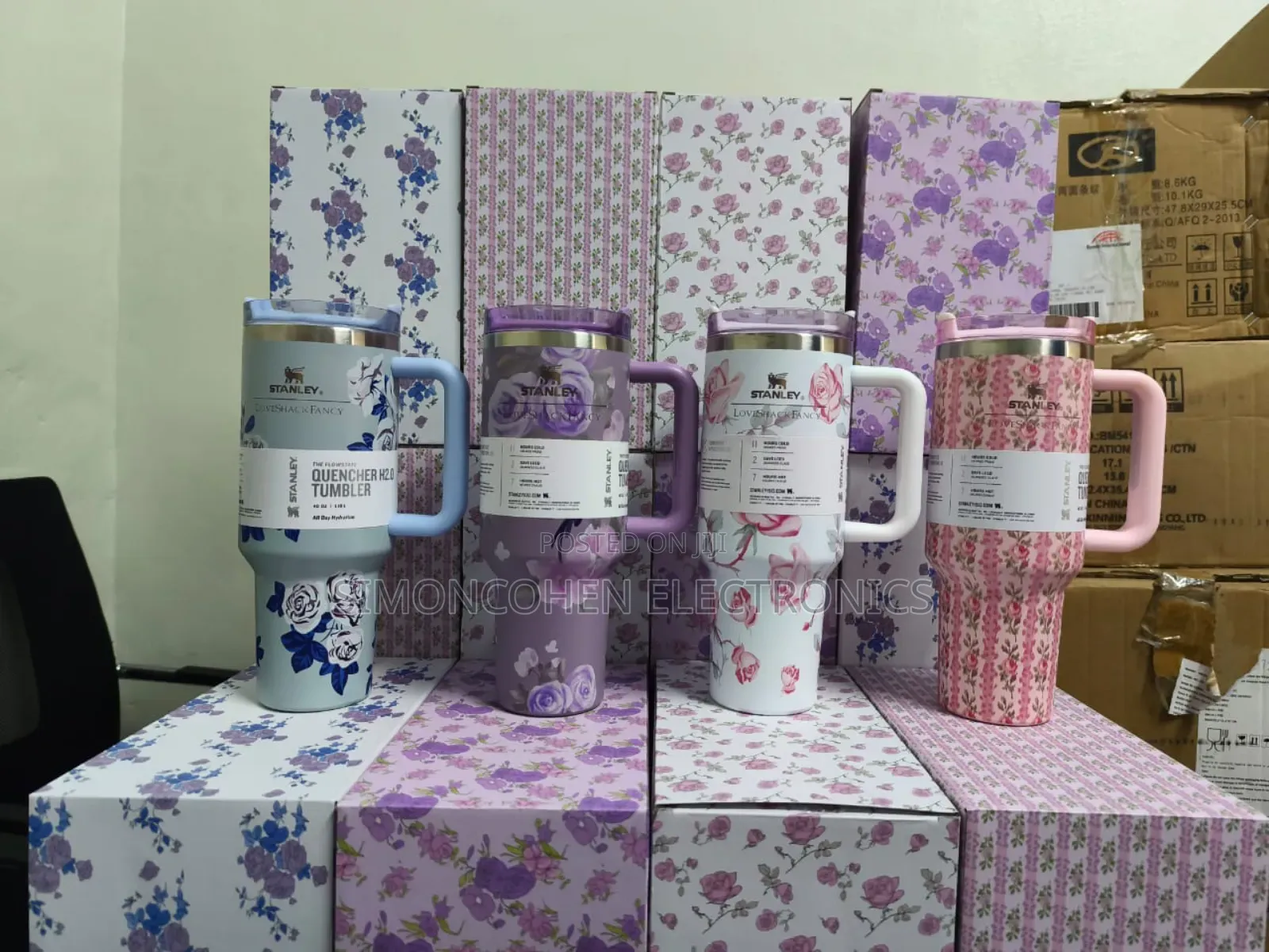 Stanley Mug With Floral Effect