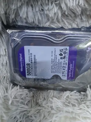 Western Digital Purple 7200rpm Surveillance Internal Hard Drive 500gb