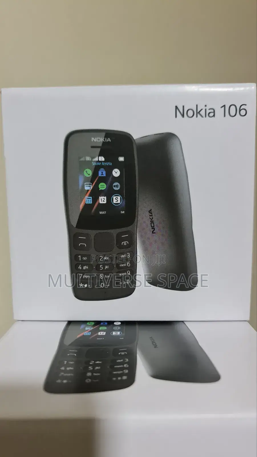 New Nokia 106 Black