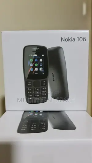 New Nokia 106 Black