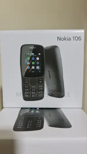 New Nokia 106 Black
