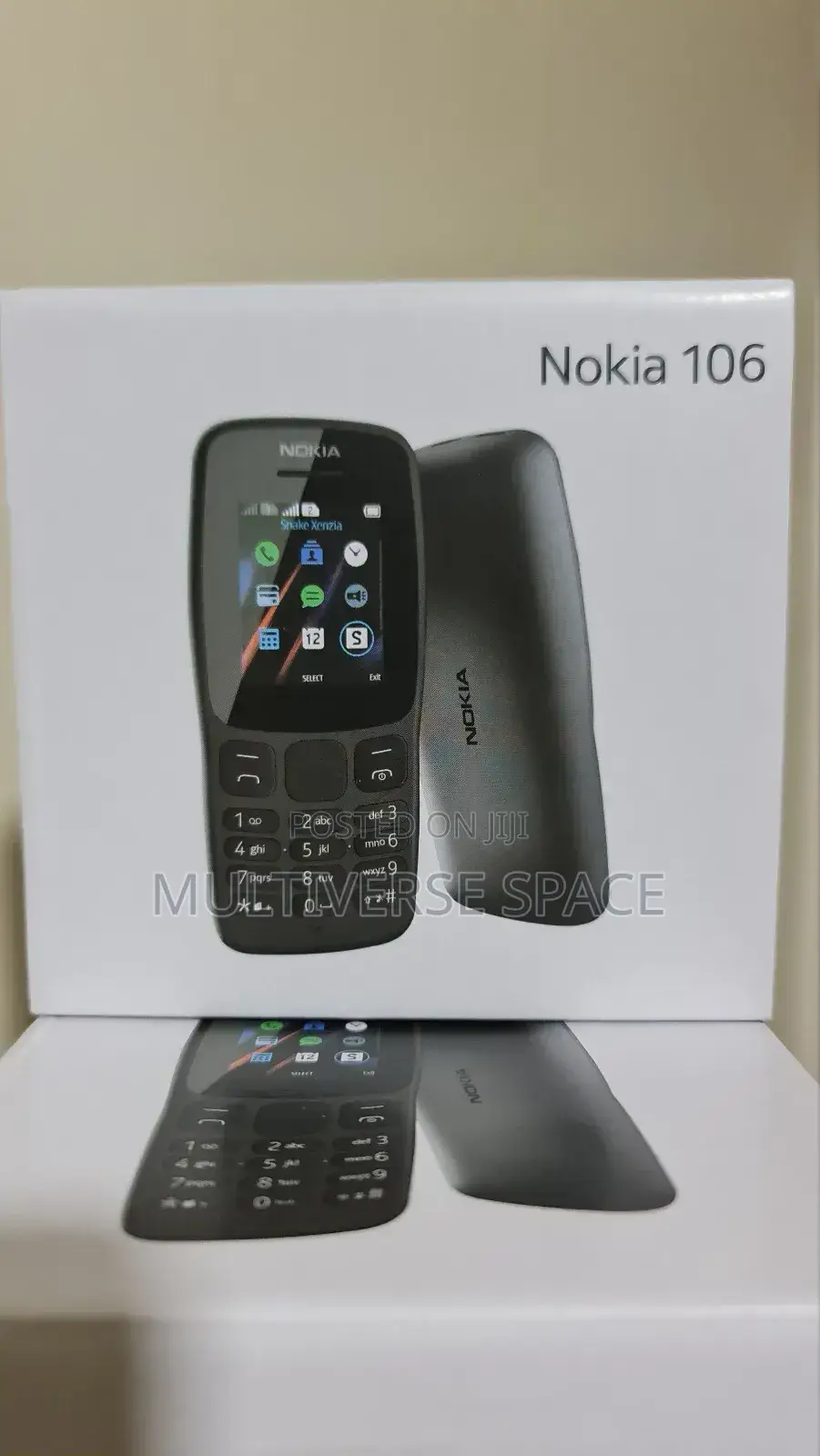 New Nokia 106 Black