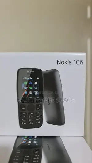 New Nokia 106 Black