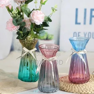 Diamond Flower Vase Rainbow 25cm