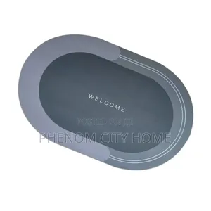 Oval Quick Drying Bathroom Doormats