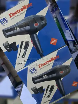 Electromate Hair Dryer – Fast Drying, Ionic Technology for Shiny Hair