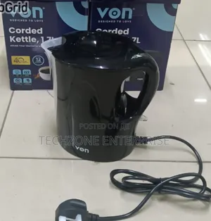 Von Hotpoint Corded Kettle 1.7 Litres 2200w(Vskl17msw),