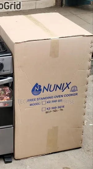 New Model 50*55 Nunix Full Gas Standing Cooker With Auto Ignition 