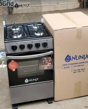 New Model 50*55 Nunix Full Gas Standing Cooker With Grill, Gas Oven 