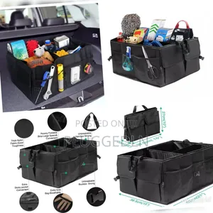 Large Capacity Divided High Quality Car Boot Organizer