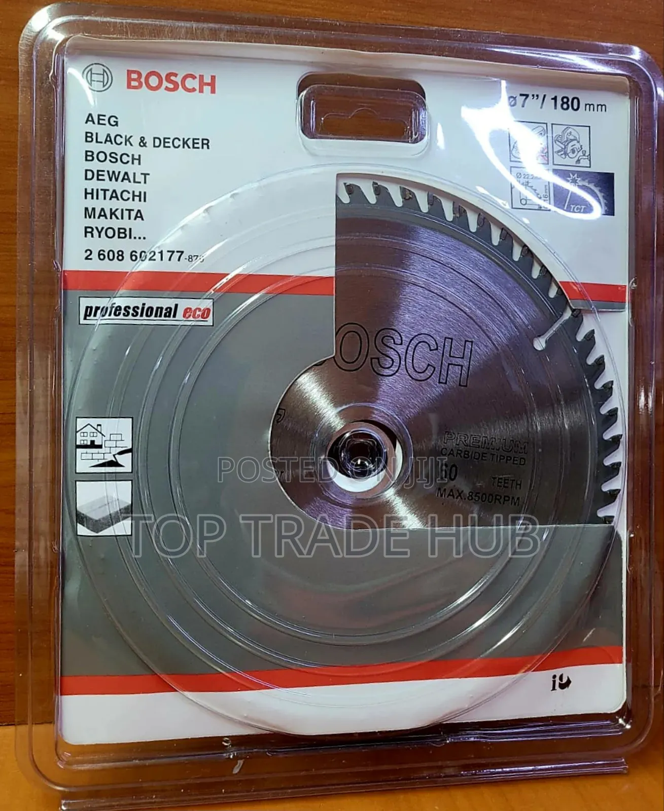 Bosch Circular Saw Blade 7 Inch/180mm