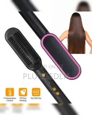 Electric Hair Straightener Comb*