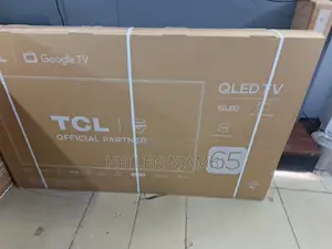 65" Inch TCL Google Tv- Qled Display