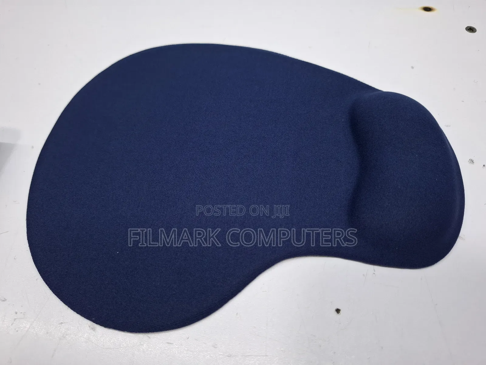 Comfortable Mouse Pad With Gel Wrist Support F-02 ( Blue)