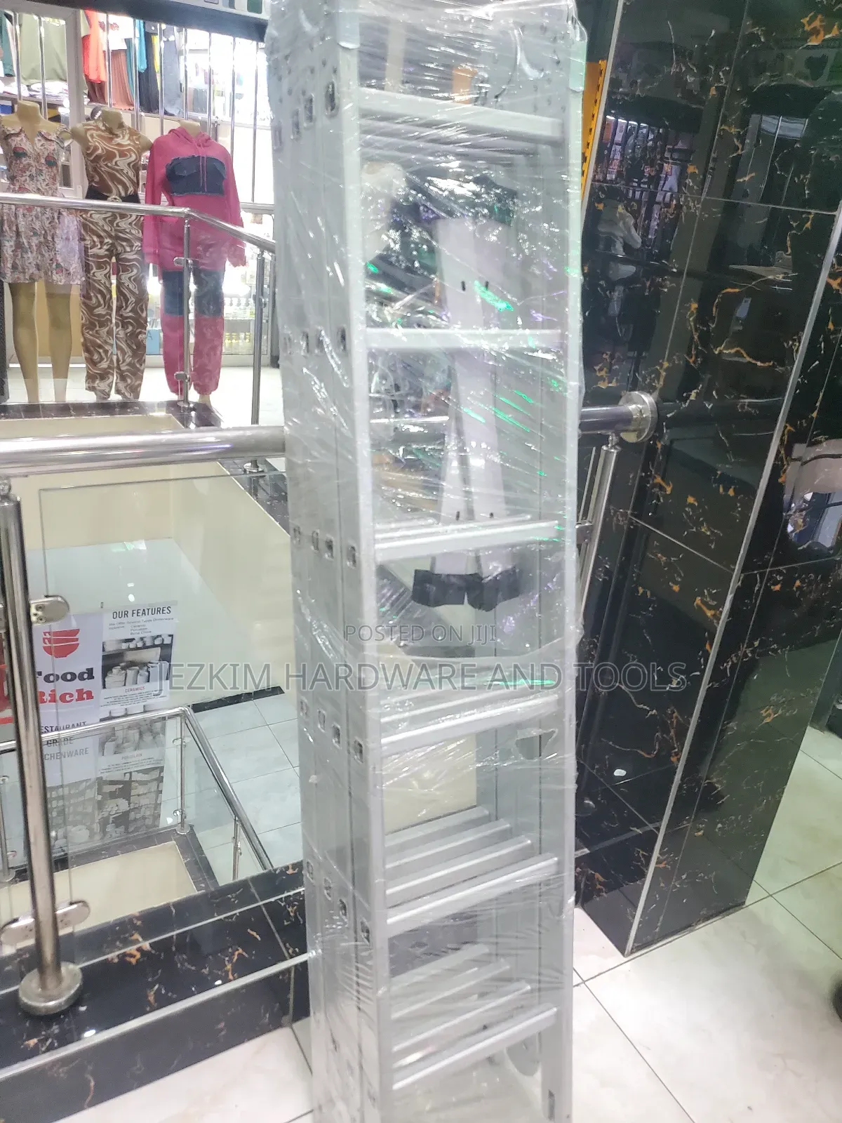 Aluminum Ladder 6 by 4 (24ft)