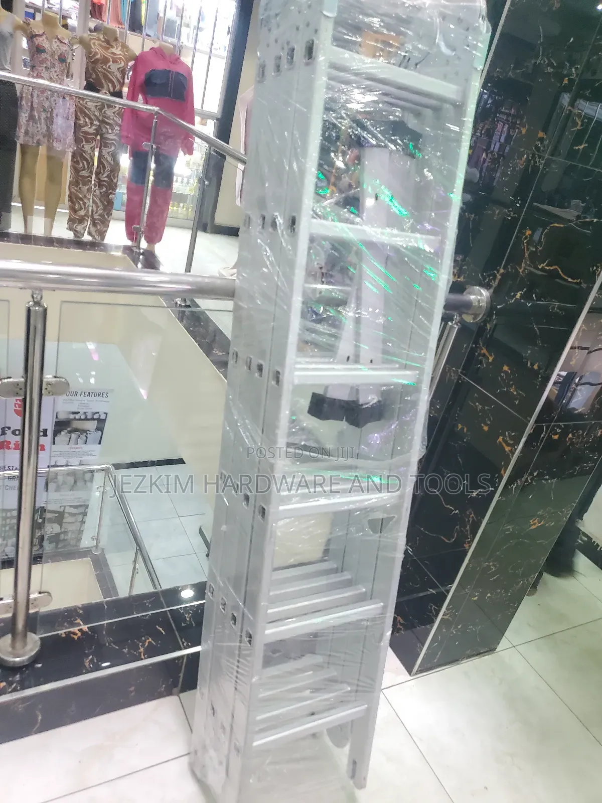 Aluminum Ladder 6 by 4 (24ft)