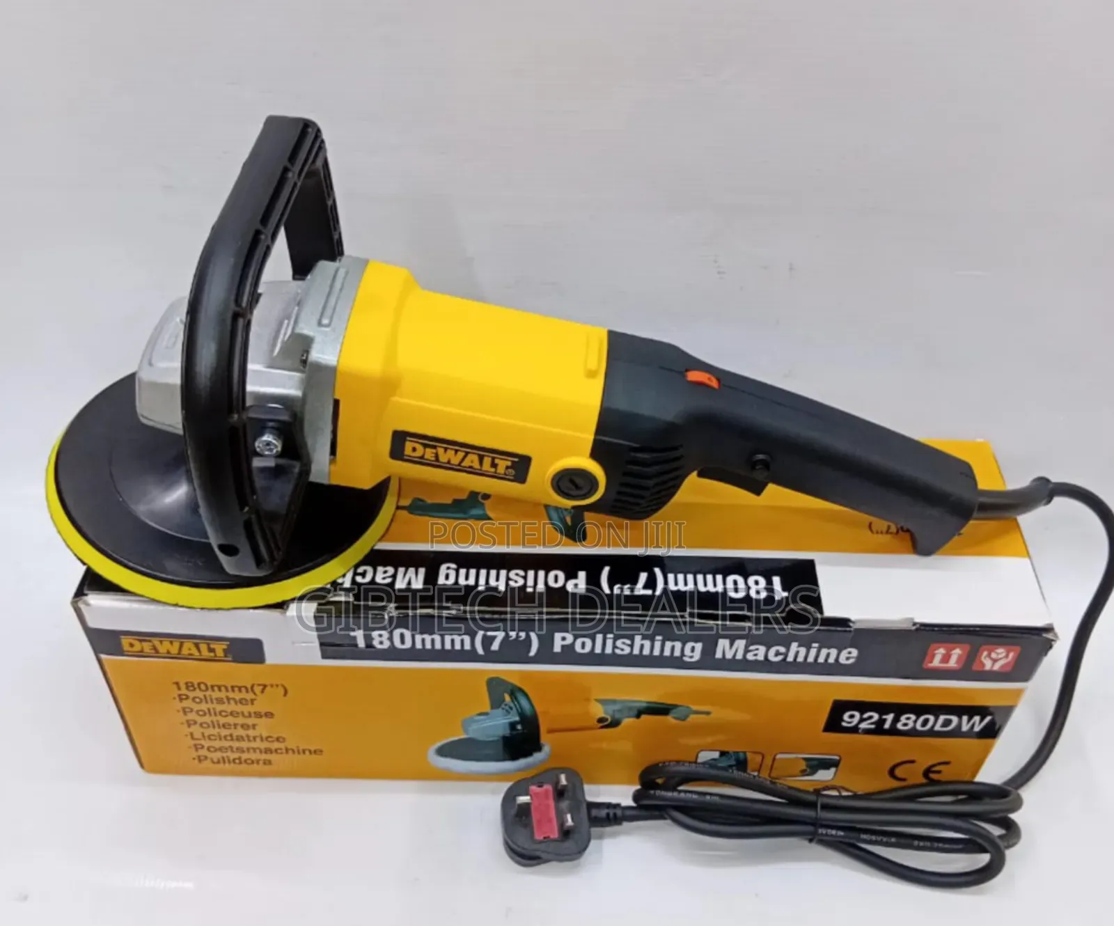 Dewalt 7" Angle Polisher Buffing Machine