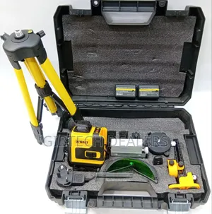 Dewalt Laser Level With Adjustable Tripod Stand