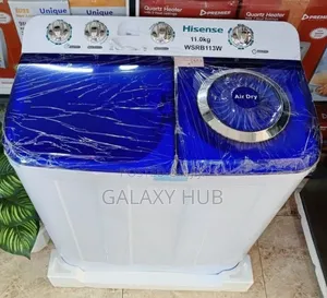 Twin‐Tub Semi‐Automatic Washing Machine
Hisense 13kg