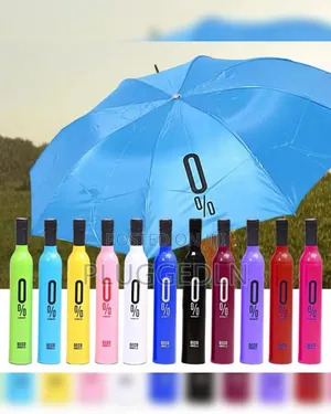 Wine Bottle Umbrella *Folding Uv Umbrella*