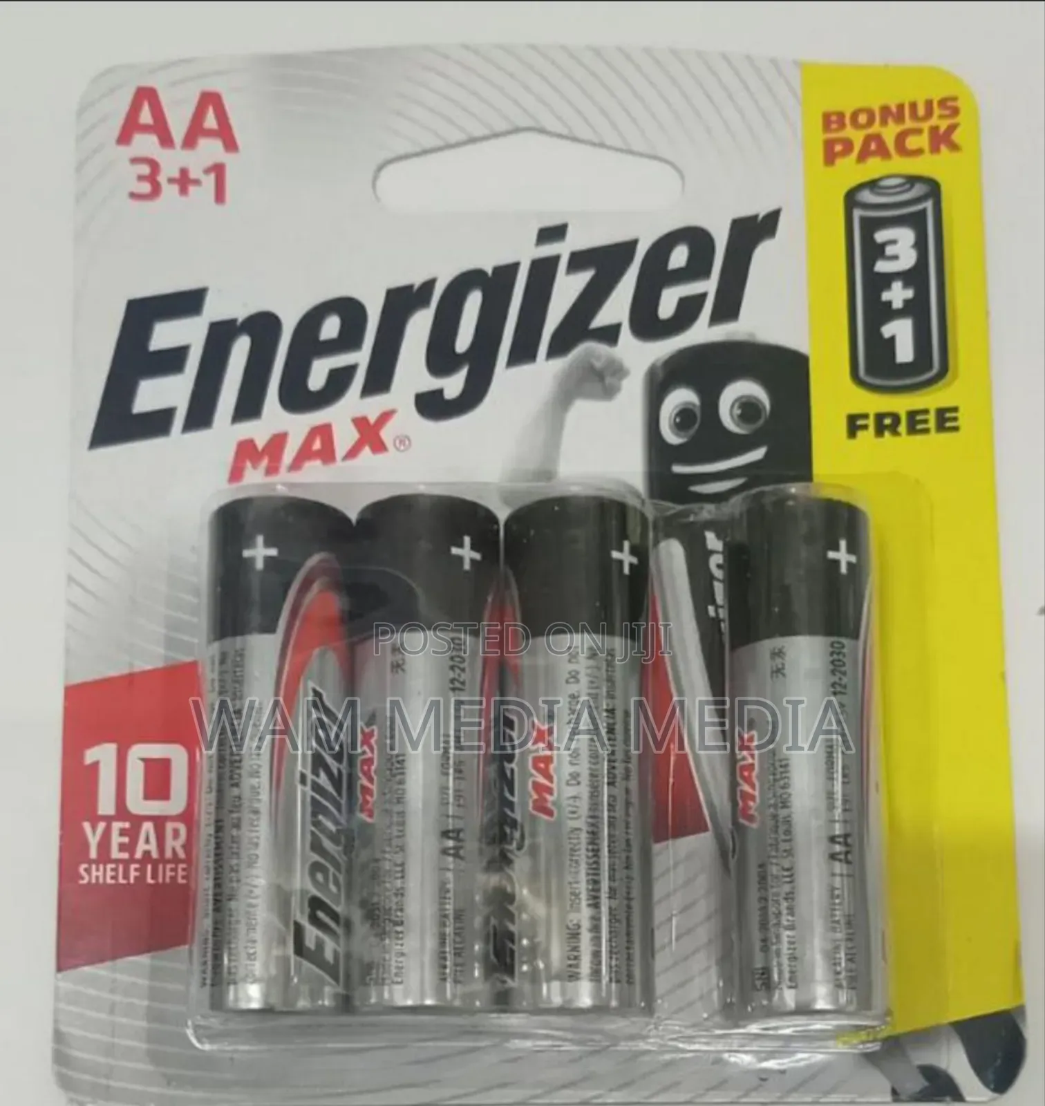 Energizer Aa (3+1) Battery