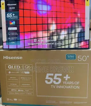 Hisense 50”Inch Qled Uhd (2025)Tv