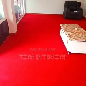 Home Flooring Wall to Wall Red Carpets for Warmth and Decorations