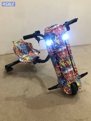 36v Kids Electric Drift Scooter With Led Lights