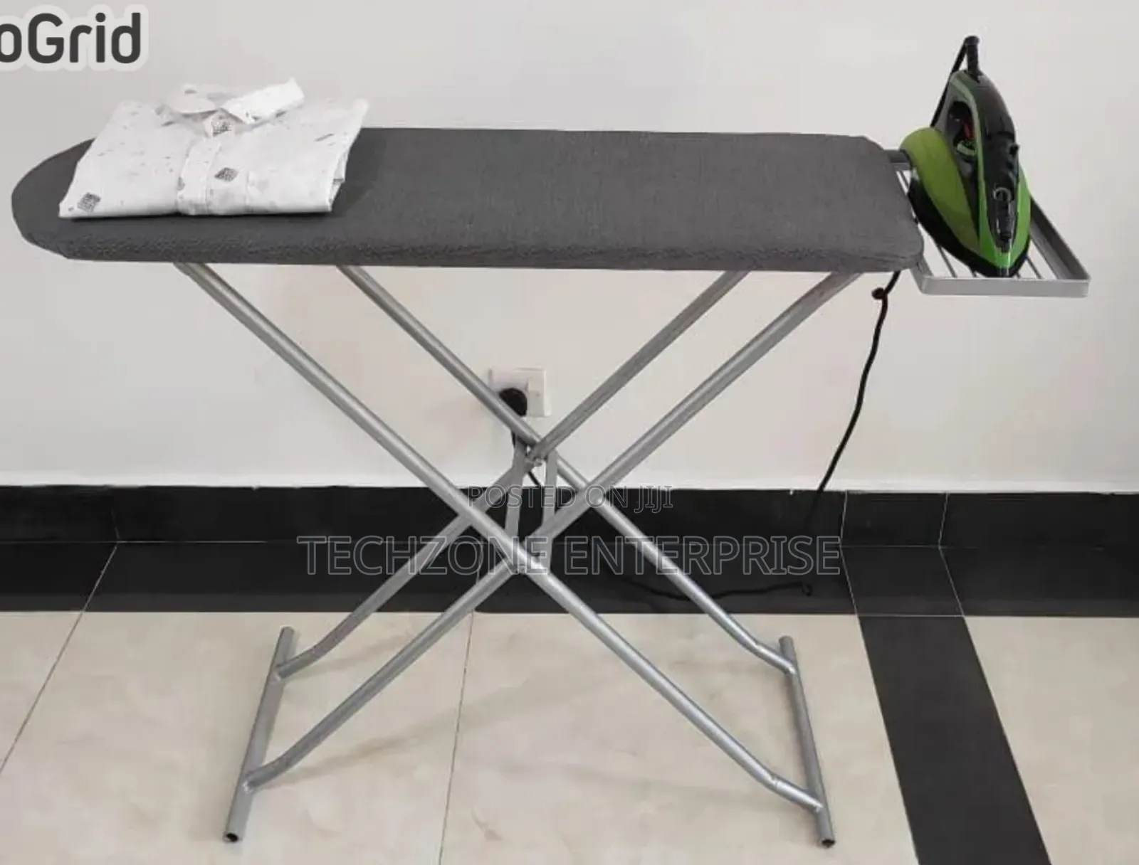 Portable Metallic Ironing Board 