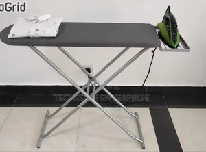 Durable Heavy Duty Metallic Ironing Board 