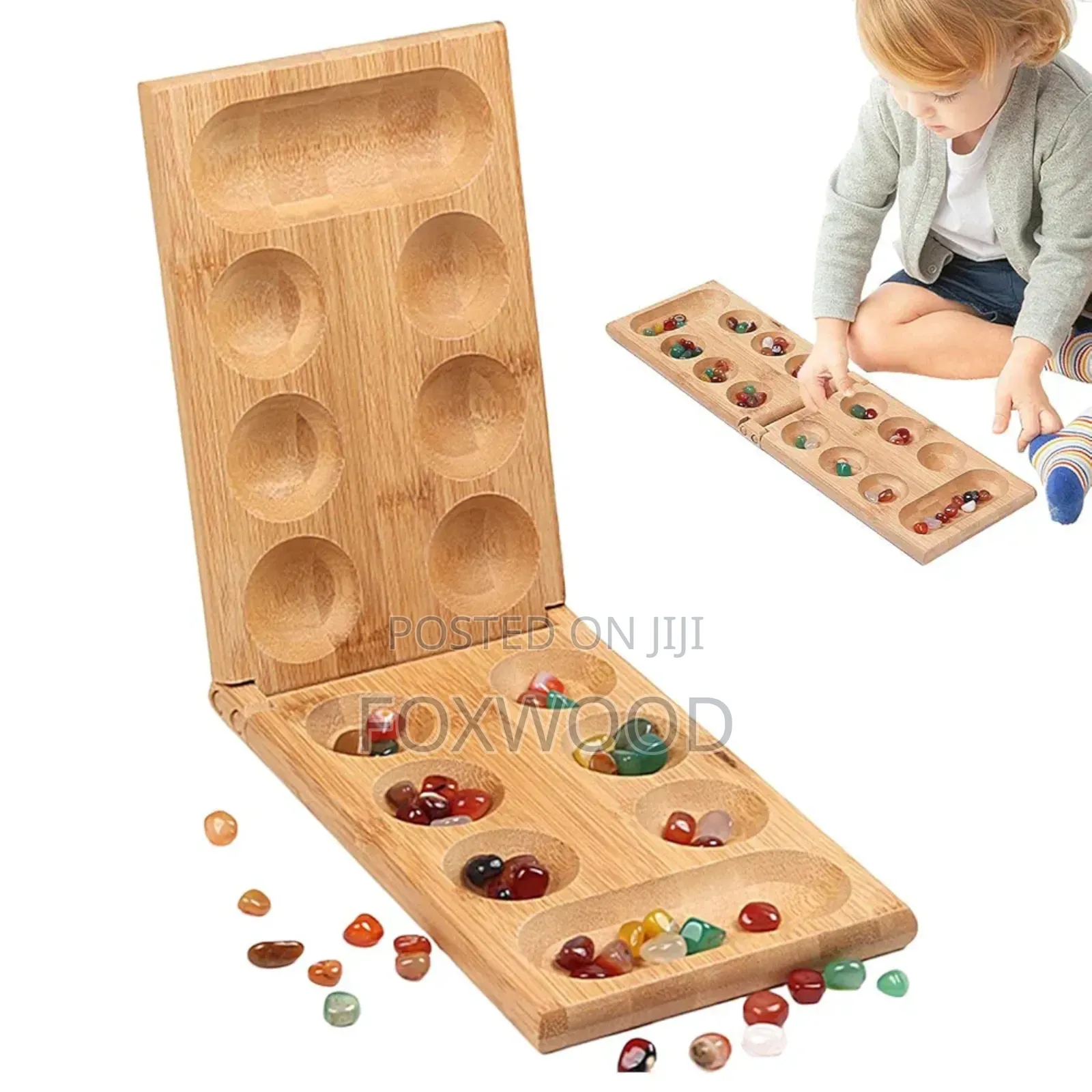 Mancala Board Game Set