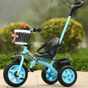 3-Wheel Baby Tricycle Stroller With Push Handle