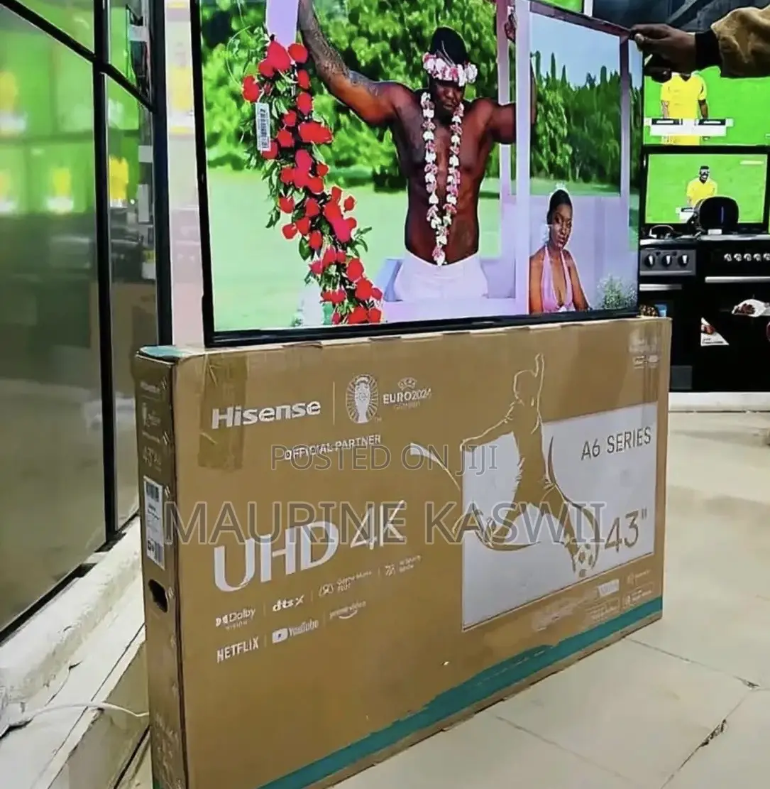 Hisense 43” Inch Uhd Vida Smart Frameless (43 A6 Nken)