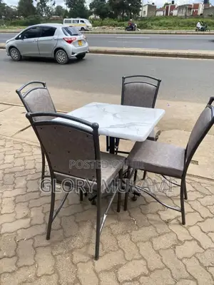 Restaurant And Bar Chairs And Table Set