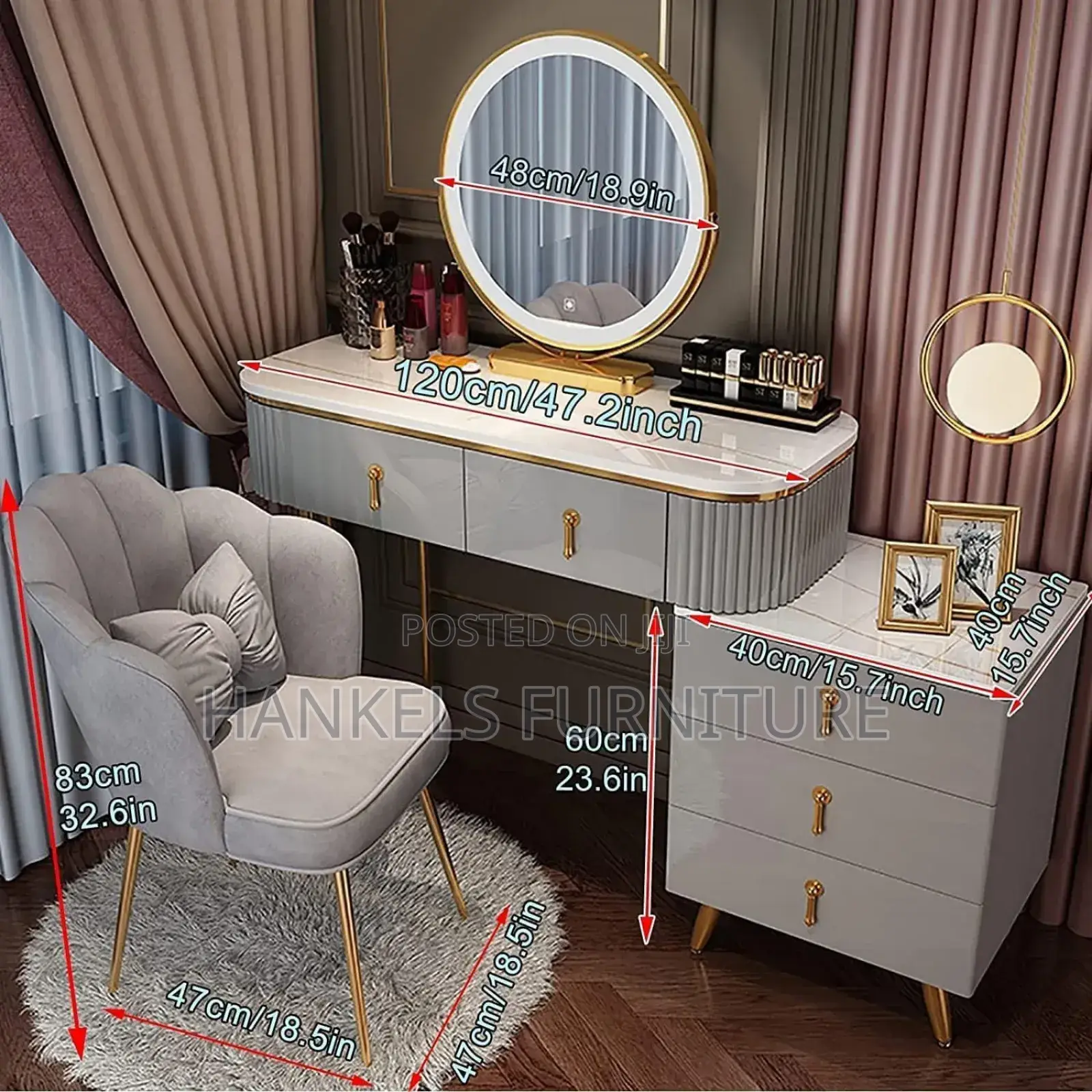 Luxury Chic Dressing Tables
