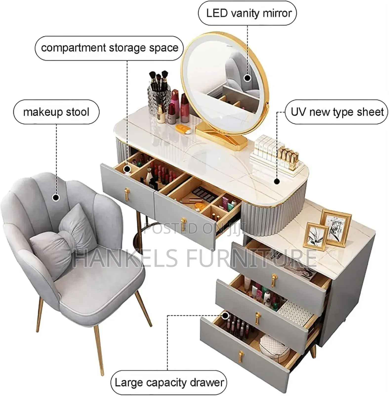 Luxury Chic Dressing Tables