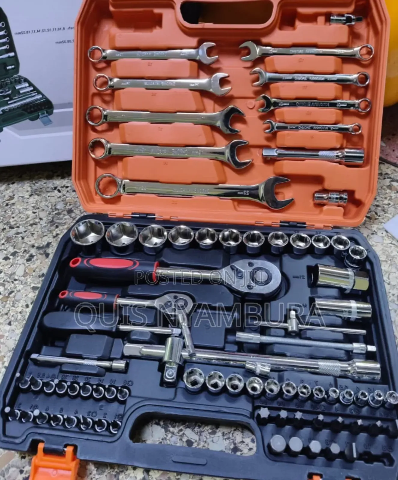 Mechanical Toolbox/ 82pcs Spanner Set
