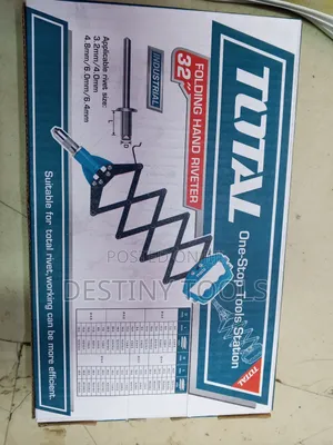 Total Folding Hand Riveter 32"