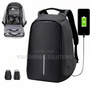 Original Heavy Duty Laptop Bag With Usb Cable,Lock and Water Bottle
