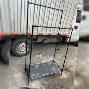 *Double Pole Clothing Rack