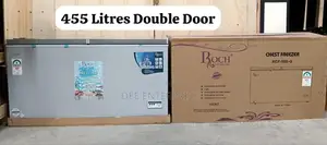 Roch 455liters Chest Freezer With Cool Pack Sliding Glass