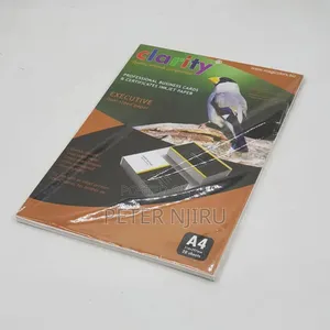 Clarity A4 Executive Paper for Printing Your Business Cards