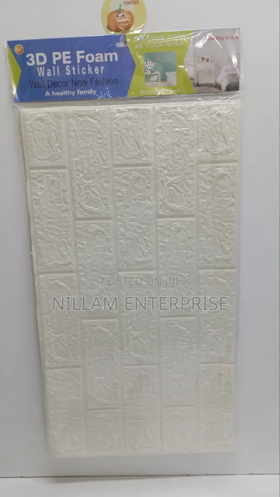 Decorative 3d Tiles Shape Wallpaper