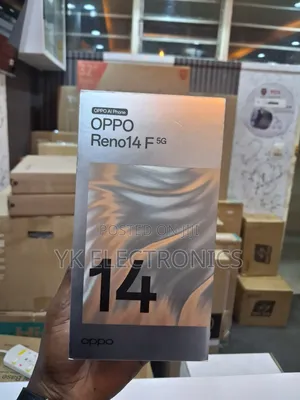 New Oppo Reno14 F 512 GB Black
